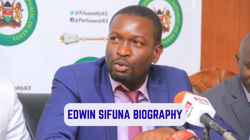 Edwin Sifuna Biography