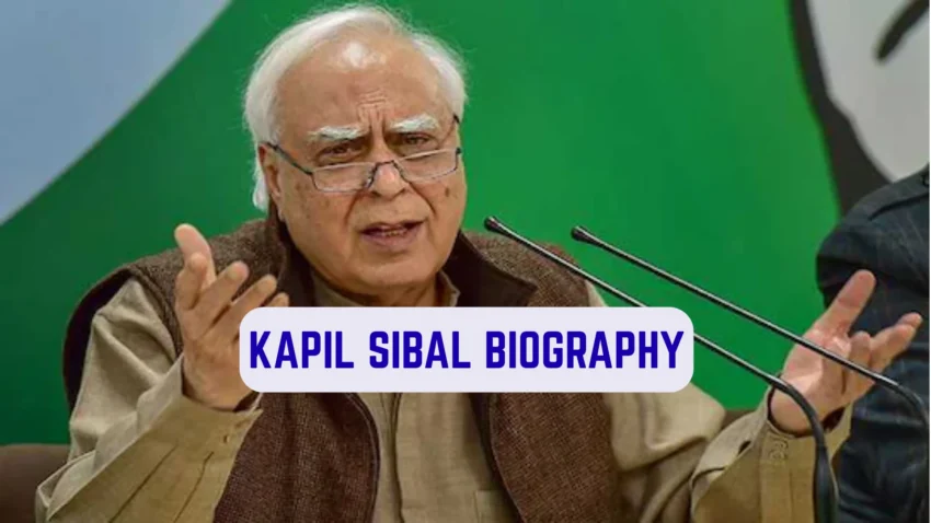 Kapil Sibal Biography