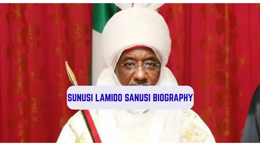 Sunusi Lamido Sanusi Biography