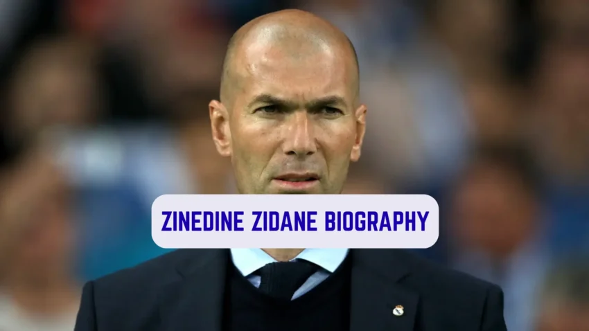 zinedine zidane biography