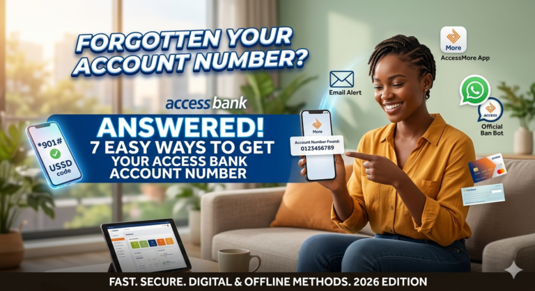 How to get my Access Bank Account Number: 7 Quick Ways