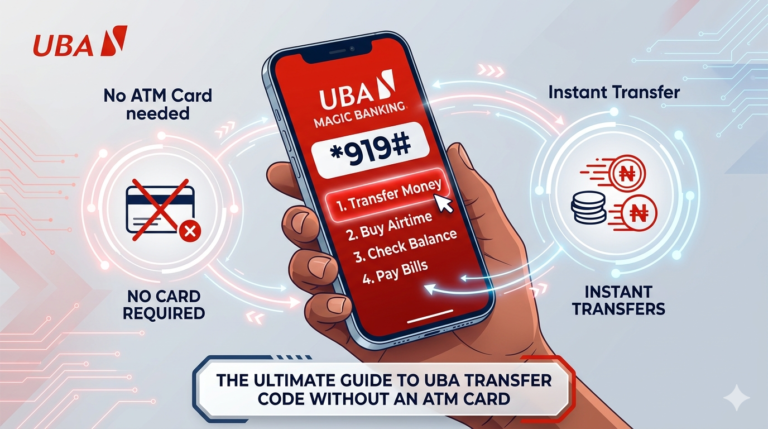 UBA Transfer Code without ATM Card