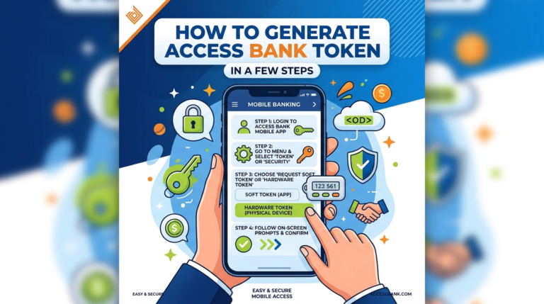 How to generate Access bank token in a few steps